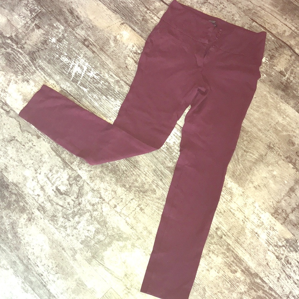 ❌SOLD❌Maroon Jeggings Small